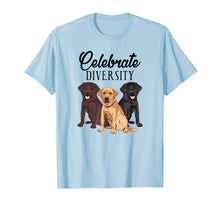 Load image into Gallery viewer, Funny shirts V-neck Tank top Hoodie sweatshirt usa uk au ca gifts for Funny Labrador Retriever Dog T-Shirt Celebrate Diversity 1880748
