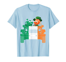 Load image into Gallery viewer, Funny shirts V-neck Tank top Hoodie sweatshirt usa uk au ca gifts for Leprechaun-Jeep St Patricks Day Mens Short Sleeve Tshirt 2696060
