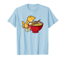 Load image into Gallery viewer, Funny shirts V-neck Tank top Hoodie sweatshirt usa uk au ca gifts for Kawaii Japanese Anime Cat Ramen Shirt 2043990
