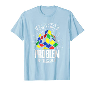 Funny shirts V-neck Tank top Hoodie sweatshirt usa uk au ca gifts for Problem Solved Rubic Cubes Shirt Funny Awesome Rubix Cube 2089686