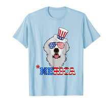 Load image into Gallery viewer, Merica Funny Great Pyrenees 4th Of July Gifts Tee
