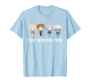 Thank You For-Being A Golden Friend Girls Christmas T-Shirt T-Shirt 194834