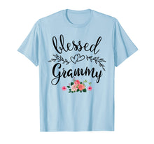 Load image into Gallery viewer, Funny shirts V-neck Tank top Hoodie sweatshirt usa uk au ca gifts for Blessed Grammy Shirt Grandma with floral Mother&#39;s Day T-Shirt 778428
