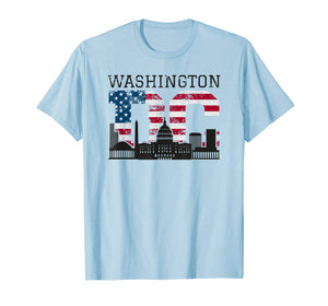 Funny shirts V-neck Tank top Hoodie sweatshirt usa uk au ca gifts for Washington DC Capitol Hill USA Flag Souvenir Shirt 1521085