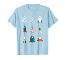 Load image into Gallery viewer, Types of Space Rockets Astronaut Gift Shirt for Kids, Boys
