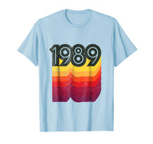 Load image into Gallery viewer, 1989 Shirt 30th Birthday T-Shirt Retro 80s Style

