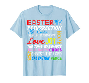 Funny shirts V-neck Tank top Hoodie sweatshirt usa uk au ca gifts for He Is Risen Christian Happy Easter Funny Gift Tshirt 317386