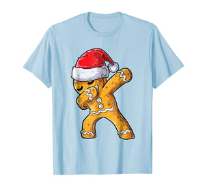 Funny shirts V-neck Tank top Hoodie sweatshirt usa uk au ca gifts for Dabbing Gingerbread Santa T shirt Christmas kids boys Gifts 939283