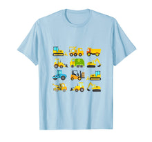Load image into Gallery viewer, Boys&#39; Trucks And Diggers Short Sleeved T-Shirt For Toddlers
