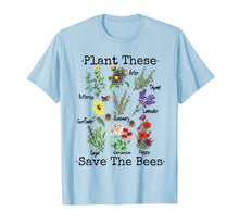 Load image into Gallery viewer, Plant These Save The Bees Shirt Women Yellow Flowers 74494
