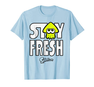 Funny shirts V-neck Tank top Hoodie sweatshirt usa uk au ca gifts for Nintendo Splatoon Neon Stay Fresh Graphic T-Shirt 2131130