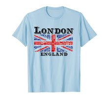 Load image into Gallery viewer, London England Union Jack Landmarks T-Shirt For Men &amp; Women
