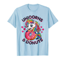 Load image into Gallery viewer, Funny shirts V-neck Tank top Hoodie sweatshirt usa uk au ca gifts for Unicorns &amp; Donuts T shirt Girls Squad Party Rainbow Gifts 875870
