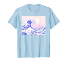 Load image into Gallery viewer, Funny shirts V-neck Tank top Hoodie sweatshirt usa uk au ca gifts for Pastel Aesthetic Japanese Great Wave Soft Grunge Pink T-Shirt 1556864
