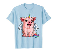 Load image into Gallery viewer, Funny shirts V-neck Tank top Hoodie sweatshirt usa uk au ca gifts for Pig Shirts for Girls Kids Women Pig Unicorn Piggycorn Gifts 609240
