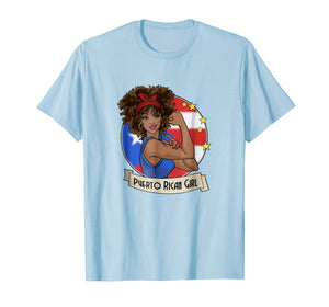 Funny shirts V-neck Tank top Hoodie sweatshirt usa uk au ca gifts for Puerto Rican Girl Strong T-shirt Puerto Rico Pride Boricua 208969