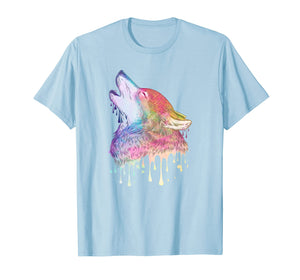 Funny shirts V-neck Tank top Hoodie sweatshirt usa uk au ca gifts for Wolf Shirt Wildlife T Shirt Colorful Wolves Gift Wild Animal 1752101