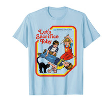 Load image into Gallery viewer, Funny shirts V-neck Tank top Hoodie sweatshirt usa uk au ca gifts for Funny-Let&#39;s-Sacrifice-Toby-Black-Cat T-shirt Cat Demon 806512
