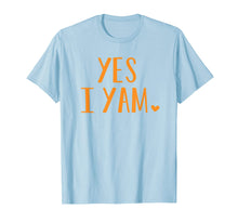 Load image into Gallery viewer, Yes I Yam Funny Thanksgiving Halloween Matching Couple Gift T-Shirt
