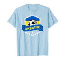 Load image into Gallery viewer, Ukraine Soccer T Shirt Ukrainian Team Ball Flag Gift 2020 T-Shirt-3201705
