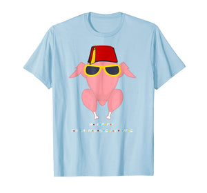 Thanksgiving Friends Funny Turkey Head T-Shirt