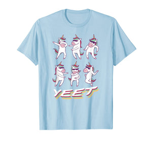 Unicorn Dancing Celebration Yeet Meme T-Shirt