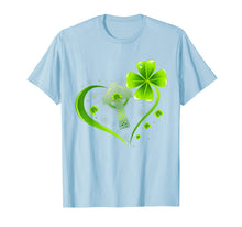 Load image into Gallery viewer, Green Celtic Cross Heart Shamrock St Patrick&#39;s Day Gifts T-Shirt-563685
