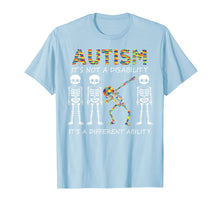 Load image into Gallery viewer, Funny shirts V-neck Tank top Hoodie sweatshirt usa uk au ca gifts for Autism it&#39;s a different ability Funny Dabbing skeleton Gift T-Shirt 247488
