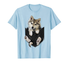 Load image into Gallery viewer, Wolf White Pup in Pocket T-Shirt Wolves Tee Shirt Gifts-335716
