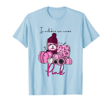 Load image into Gallery viewer, Yorkie In Octorber We Wear Pink Breast Cancer Gifts T-Shirt

