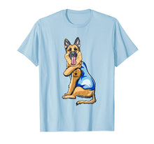 Load image into Gallery viewer, Women Gifts German Shepherd Dog Tattoo I Love Mom T-Shirt-302767
