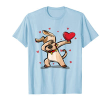 Load image into Gallery viewer, Funny Dabbing Dog Heart Valentine's Day Gift Boys Girls Kids T-Shirt-417867
