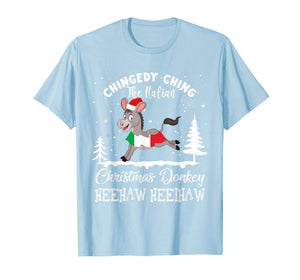 Dominick The Christmas Donkey-Italian Donkey Christmas Gifts T-Shirt-772579