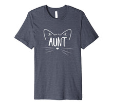 Load image into Gallery viewer, Funny shirts V-neck Tank top Hoodie sweatshirt usa uk au ca gifts for Purr fect Aunt Perfect Auntie Cat Kitty Lover Shirt 1292151

