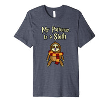 Load image into Gallery viewer, Funny shirts V-neck Tank top Hoodie sweatshirt usa uk au ca gifts for My Patronus Is A Sloth Funny Sloth T Shirts Funny Gifts 2053548
