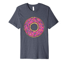 Load image into Gallery viewer, Funny shirts V-neck Tank top Hoodie sweatshirt usa uk au ca gifts for Vintage Big Pink Donut Shirt Sprinkles Doughnut 1694035
