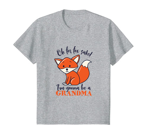 Funny shirts V-neck Tank top Hoodie sweatshirt usa uk au ca gifts for I'm Gonna Be A Grandma Fox T-shirt Funny Baby Announcement 1343522