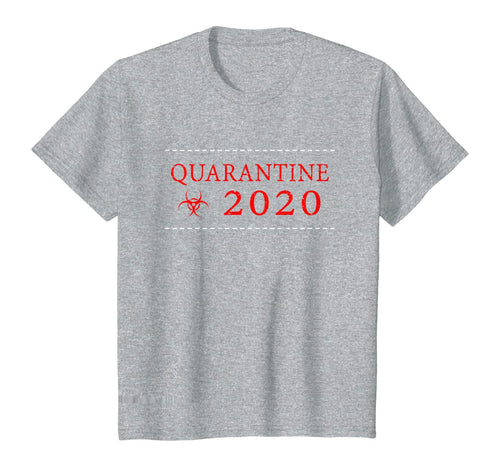 Quarantine 2020 Biohazard Community Awareness Distressed T-Shirt46772