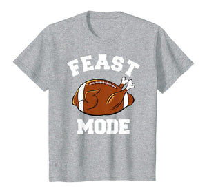 Funny shirts V-neck Tank top Hoodie sweatshirt usa uk au ca gifts for Funny Cute Thanksgiving Turkey Football Feast Mode Boys Mens T-Shirt 145930