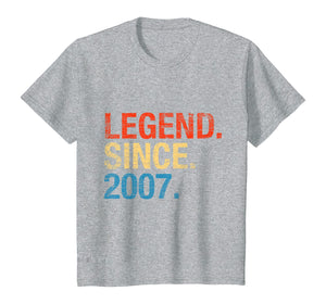 Legend Since 2007 Years Old Gifts 13th Birthday TShirt91040