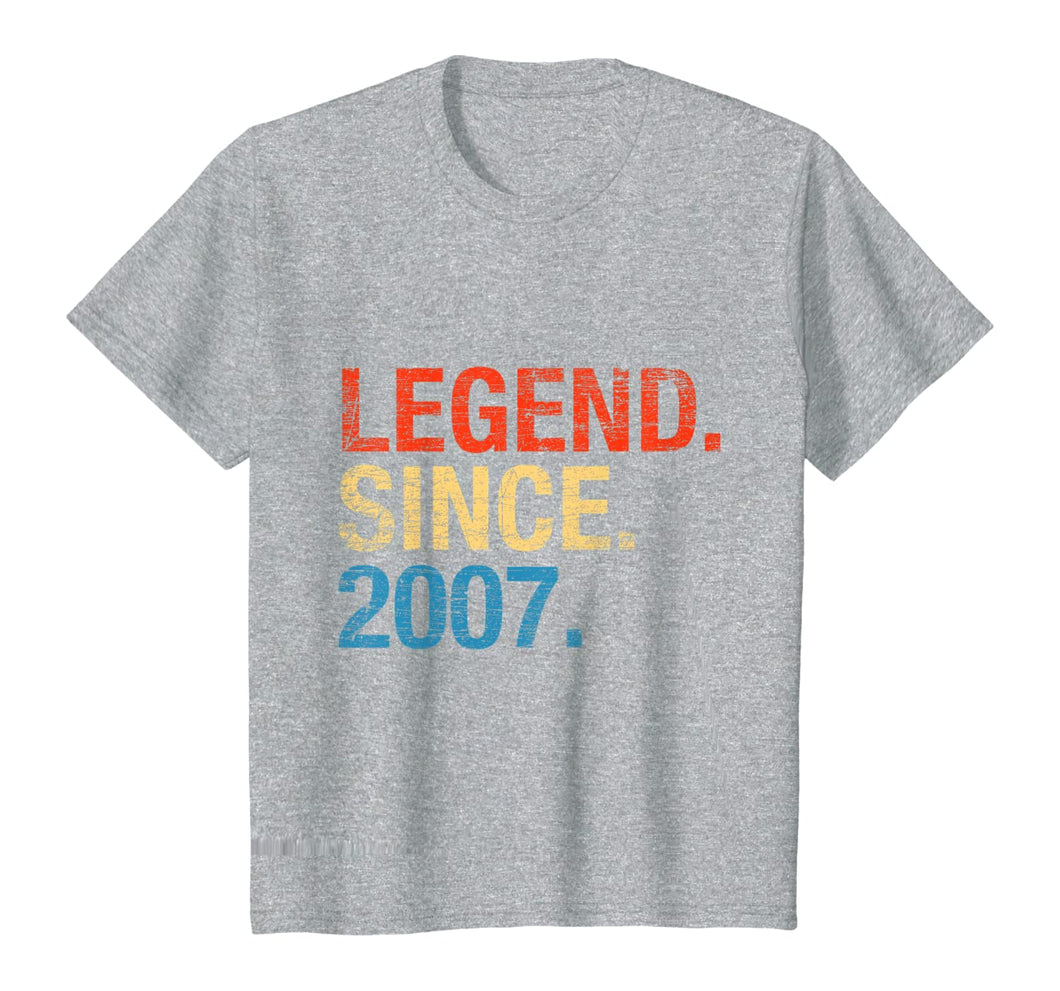 Legend Since 2007 Years Old Gifts 13th Birthday TShirt91040