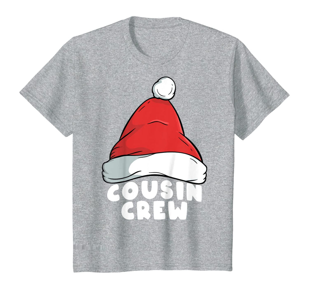 Funny shirts V-neck Tank top Hoodie sweatshirt usa uk au ca gifts for Cousin Crew Santa Hat Matching Family Christmas Gift Pajama T-Shirt 844275