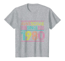 Load image into Gallery viewer, Awesome Since 1980 40th Birthday Gifts 40 Years Old T-Shirt-169308

