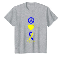 Load image into Gallery viewer, Funny shirts V-neck Tank top Hoodie sweatshirt usa uk au ca gifts for Peace Sign World Down Syndrome Day T Shirt Women Kids 2706196
