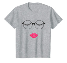 Load image into Gallery viewer, Funny shirts V-neck Tank top Hoodie sweatshirt usa uk au ca gifts for Geek Summer Glasses with Pink Lips and Eyelash TShirt 2101873
