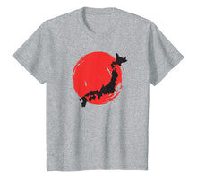 Load image into Gallery viewer, Funny shirts V-neck Tank top Hoodie sweatshirt usa uk au ca gifts for Beautiful Japan Flag Continent Silhouette T-Shirt 1754245
