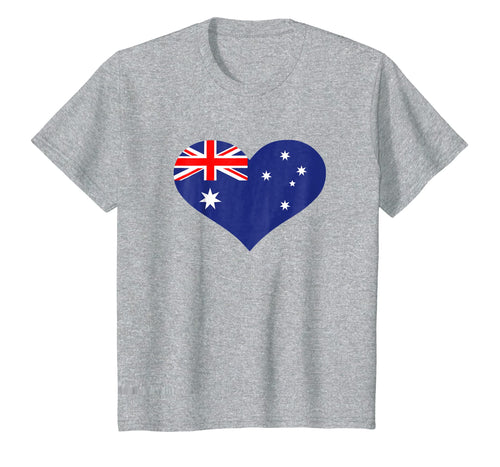 Funny shirts V-neck Tank top Hoodie sweatshirt usa uk au ca gifts for Australia heart flag T-Shirt 197405