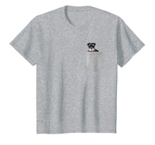 Load image into Gallery viewer, Dog In Your Pocket Miniature Schnauzers T Shirt Shirt
