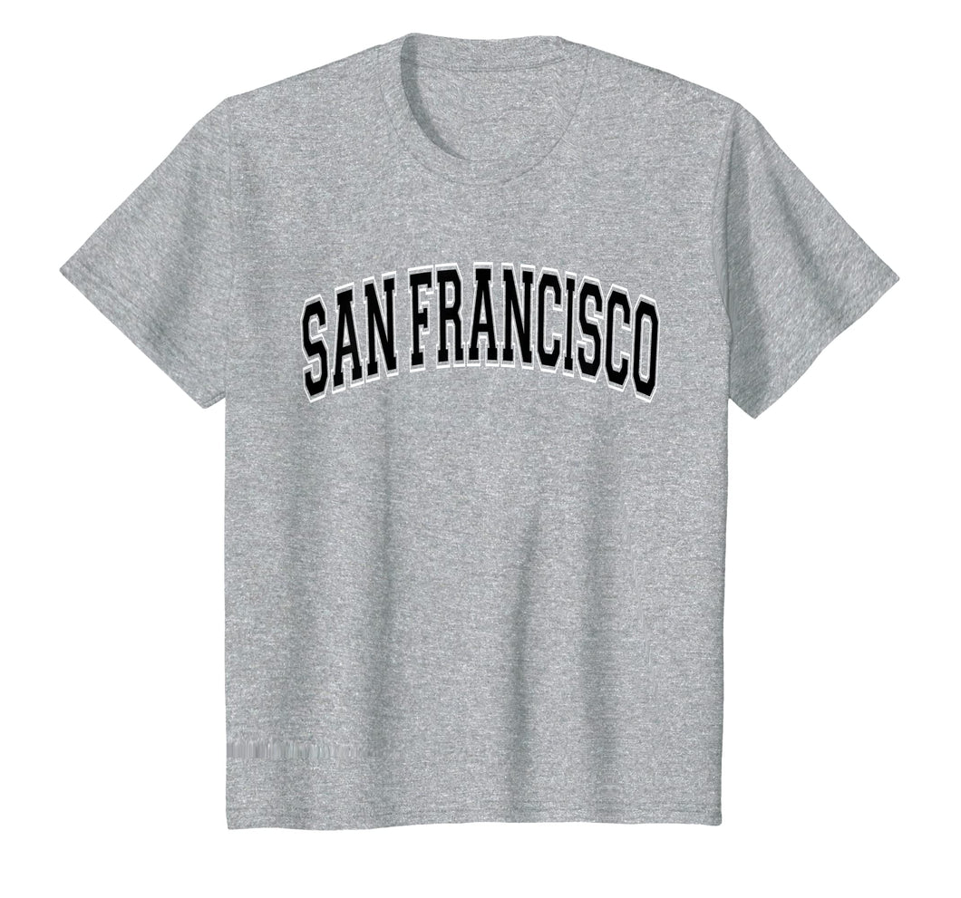 Funny shirts V-neck Tank top Hoodie sweatshirt usa uk au ca gifts for San Francisco T Shirt - Varsity Style Black Text 1925716