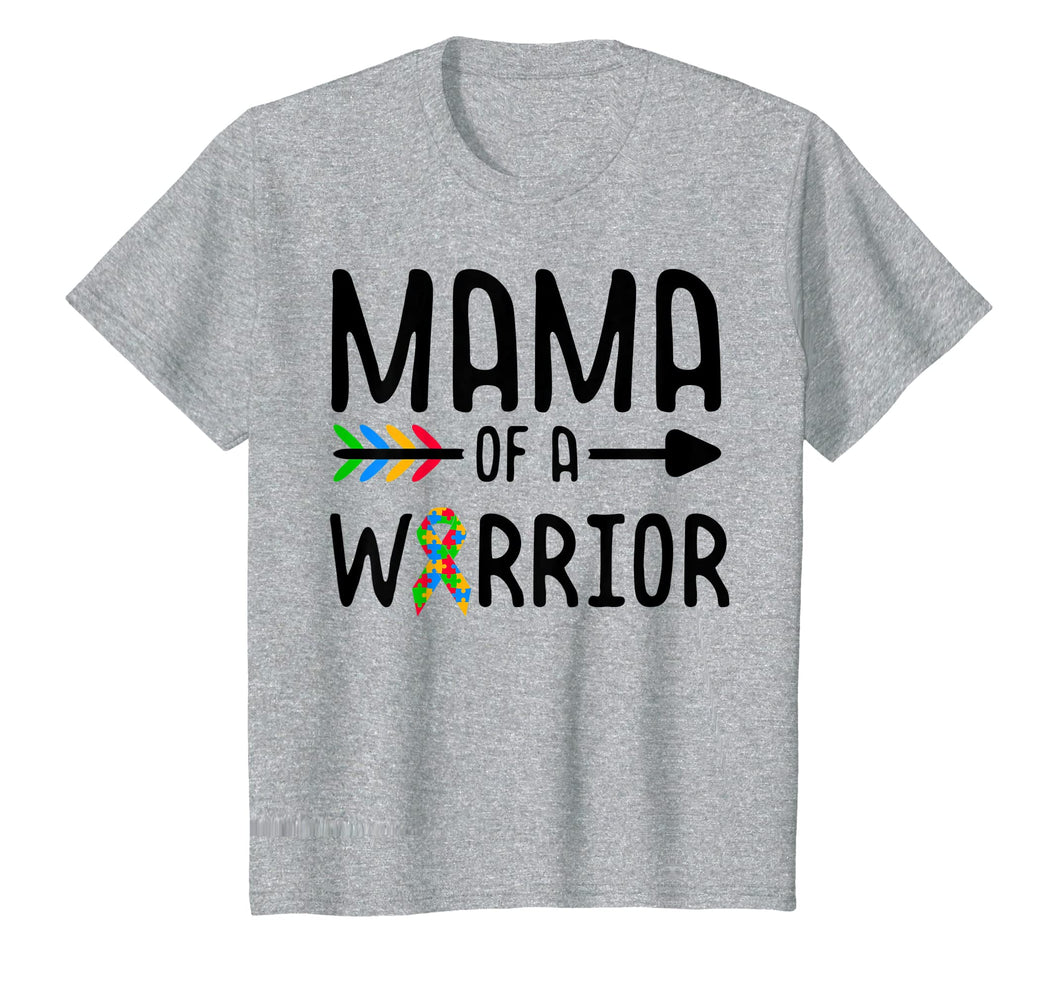 Funny shirts V-neck Tank top Hoodie sweatshirt usa uk au ca gifts for Mama of a Warrior Autism Awareness T-shirt Gift for Women 2105579
